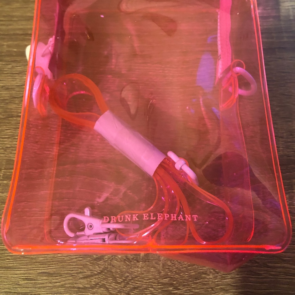Drunk Elephant Bag + Mini Jelly Cleanser